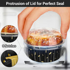 EUSOAR Disposable Aluminum Foil Cups, 30pcs 5oz Foil Ramekins Cupcake Baking Cups Containers Wrappers with Lids, Dessert Cups with Lids Mini Aluminum Cheesecake Pan Creme Brulee Ramekins