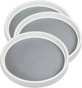 3Pack Non Skid Lazy Susan Turntable,Single Round Rotating Kitchen Spice Organizer for cabinets,Pantry, Bathroom, Refrigerator (10Inch)