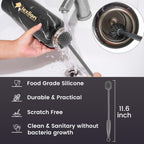 Lexlion 32 Oz Triple Walled Insulated Stainless Steel Tea Infuser Bottle, Fruit Infuser, Leakproof, Sweatproof