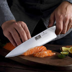 16-Piece Knife Set, Japanese High Carbon Stainless Steel Kitchen Knife Set, Ultra Sharp Chef Knife Block Set with Sharpener