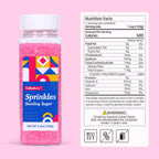 Sanding Sugar Pink Edible Sugar Sprinkles Sanding Sugar for Cake Decorating, Sparkling Edible Crystal Candy White Pearl Sugar for Wedding Party Baking Cupcake Cookie Ice Cream Decoration Supplies - 5.3 oz