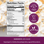 Judee's Gluten Free Superfine Caster Sugar - 2.5 lbs Delicious & Gluten-Free for Homemade Treats, Baked Goods, and Toppings - Airy & Smooth for Baking