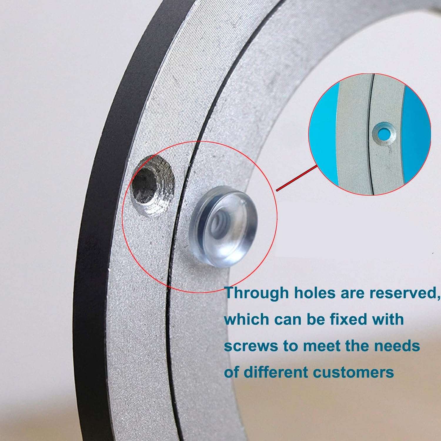 Aluminium Alloy Turntable Bearing, Heavy Duty Swivel Turntable Lazy Susan Rotating Bearing Turntable Round Dining Table Smooth Swivel Plate Hardware (140mm - 5.5inch)