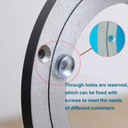 Aluminium Alloy Turntable Bearing, Heavy Duty Swivel Turntable Lazy Susan Rotating Bearing Turntable Round Dining Table Smooth Swivel Plate Hardware, 16"