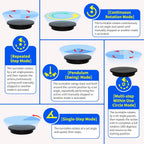 23.6In Remote Large Motorized electric turntable Rotating platform Photography Turntable Motorized lazy susan Base giratoria para for Photography,3D Scanner,Heavy duty display(Load Range:220~500lbs)
