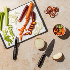 SMIRLY Plastic Cutting Board Set, Dishwasher Safe Plastic Cutting Boards Set for Kitchen, Cutting Boards for Kitchen - Plastic Chopping Board Set