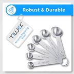 TILUCK Stainless Steel Measuring Cups & Spoons Set, Cups and Spoons,Kitchen Gadgets for Cooking & Baking (12)