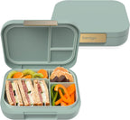 Bentgo Modern - Adult & Teen Bento Lunch Box; 3-4 Compartments, Leak-Resistant, 5.5 Cup Capacity/44 fl oz, Improved Locking Clips, Reusable, BPA-Free, Dishwasher/Microwave Safe Tray (Mint Green)