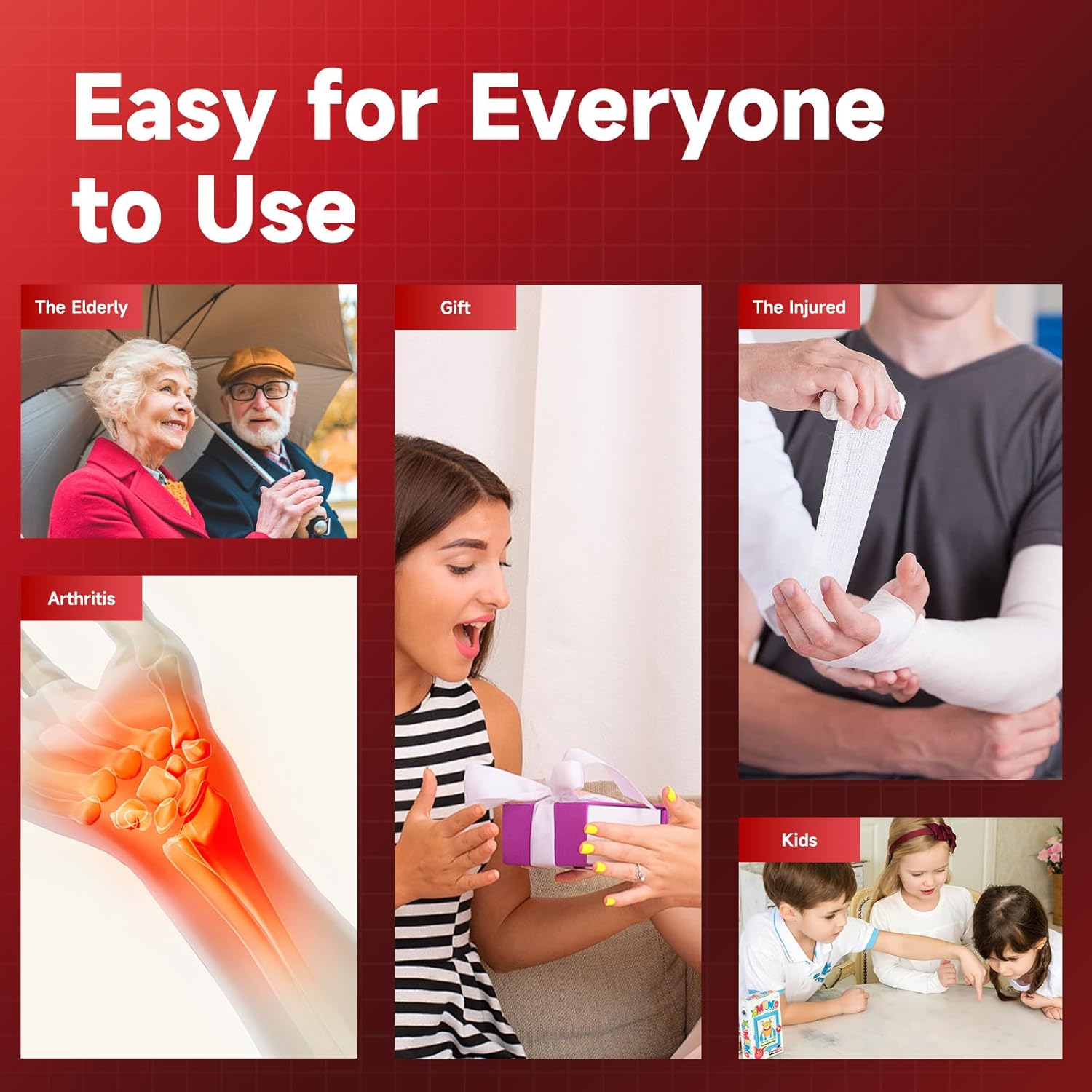 Davivy Electric Can Opener,Stainless Steel Slim Automatic Can Opener,One Touch Easy to Use for Arthritis (Silver+Red)