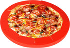 2 Pack Adjustable Silicone Pie Crust Shield Pie BPA-free Protectors Adjustable Bake Crust Protector Pie Crust Protector Cover Kitchen Tool for Baking Pie Pizza, Fit 8-11.5 Inch Pies(Red)
