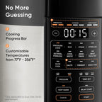 COSORI Pressure Cooker 6QT Stainless Steel – 9-in-1 Multi Cooker, 12 Safety Features, Ceramic Inner Pot, Rice, Slow Cook, Sous Vide, Saute, 1100W