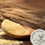 Kamut Flour Organic Bulk by Be Still Farms - Bread Flour for Baking (2.8 lb) Khorasan - Organic Whole Wheat Flour Unbleached - High in Fiber | USA Grown | USDA Certified | Vegan | Non-GMO