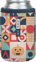 Sok It CanSok Sleeve for Beer & Soda Insulated Neoprene Cover (Patch Perfect, 12oz Can Sleeve)