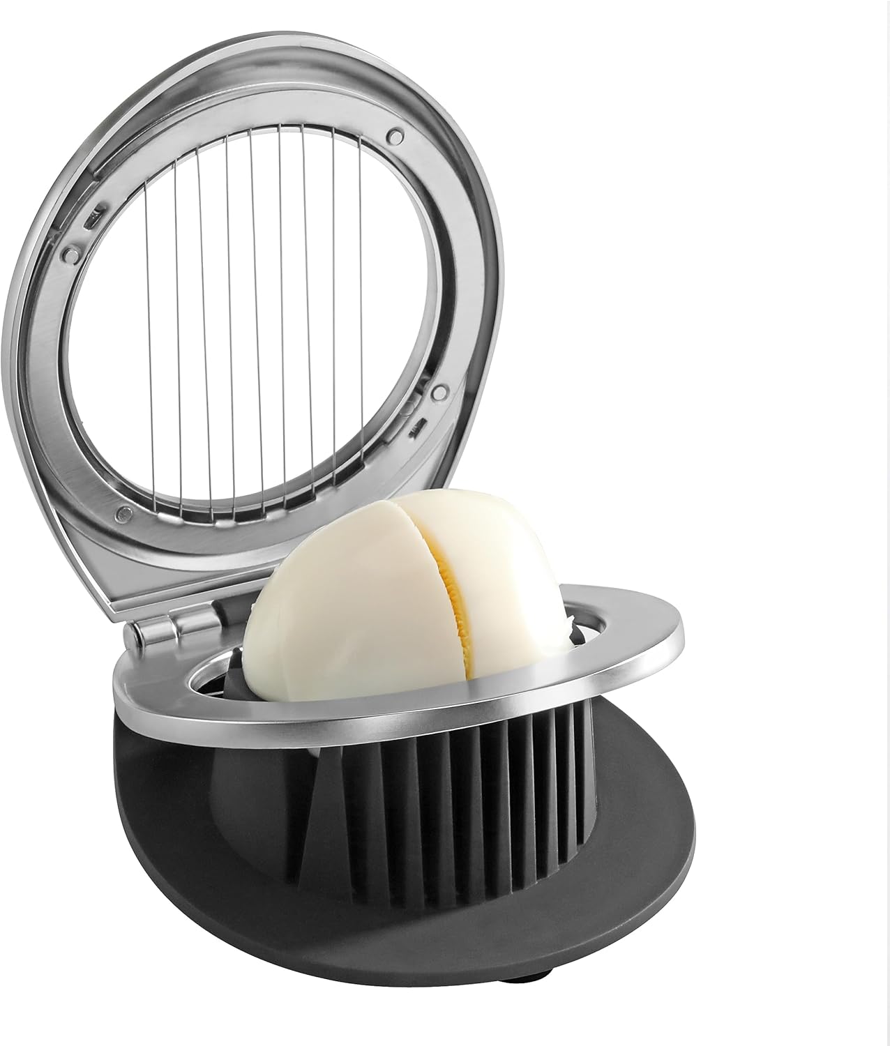 New Star Foodservice 42634 Heavy Duty Egg Slicer with 3 Slicing Styles (Hand Wash Only)