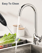 Milk Frother Handheld with Stand, Battery-Operated Electric Foam Maker Frother Wand, Whisk Drink Mixer & Foamer for Coffee, Latte, Matcha, Hot Chocolate