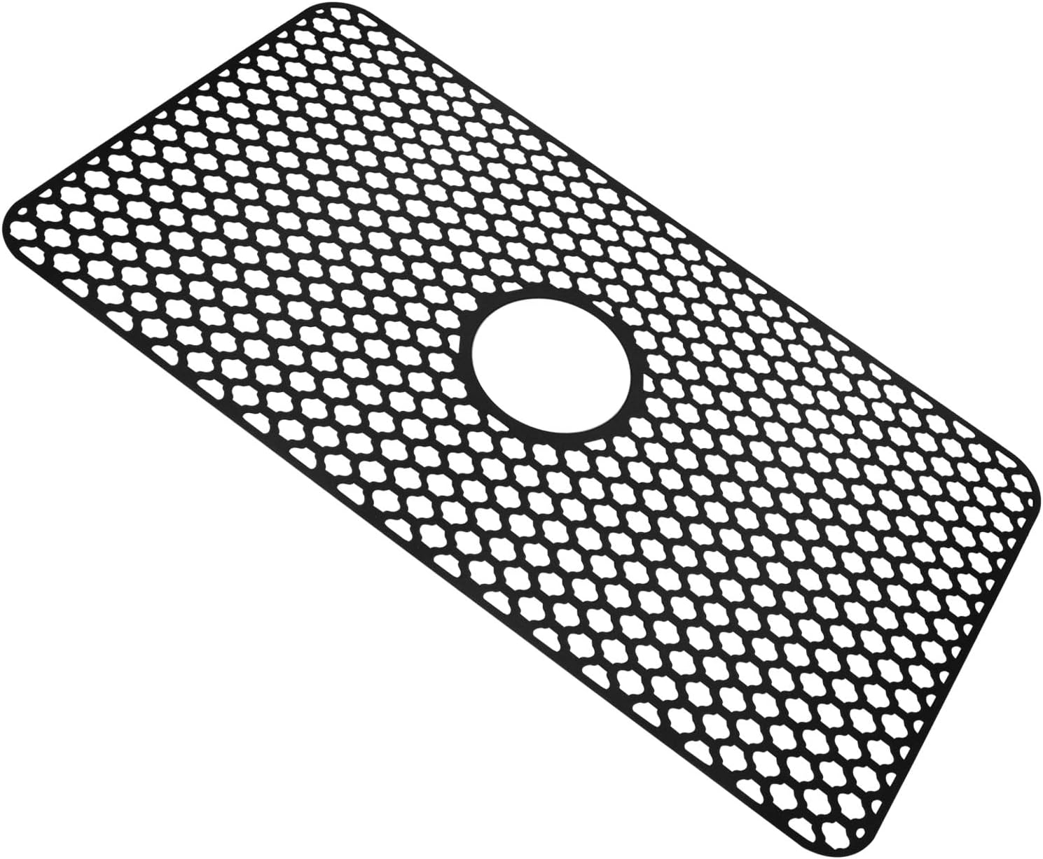 1 Pack Silicone Sink Protectors, Non-Slip Kitchen Mats Heat Resistant Sink Mat, 28'x 15 inches for Kitchen Farmhouse Stainless Steel Porcelain Bottom