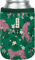 Sok It CanSok Sleeve for Beer & Soda Insulated Neoprene Cover (Paradise Prowl, 12oz Can Sleeve)