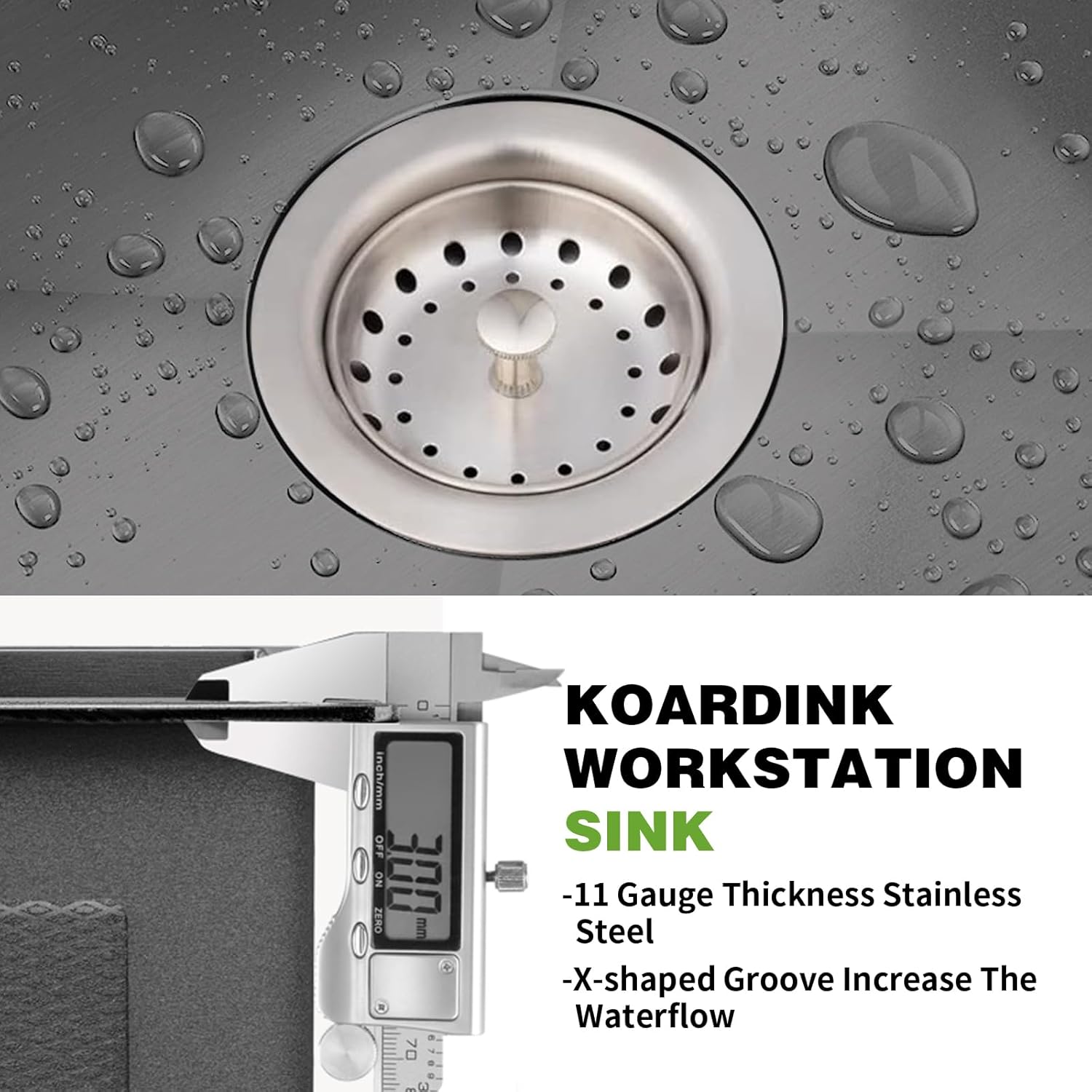 Black 18x18 In Drop In Kitchen And Bar Sink- Stainless Steel Single Bowl Kitchen Sink Modern Topmount Bar Sink With Silicon Mat,Drain Strainer Set Compatibility With Various Kitchen & Bar Style