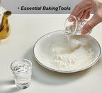 Ackers Shot Glasses Etching Scale Measuring Cup 2PACK Espresso Shot Glasses Liquid Heavy Glass 26-Incremental Measurement 1 OZ, 2 TBS, 6 TSP, 30 ML Kitchen Tools