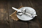 Oneida Juilliard Fine Flatware Teaspoons, 0.15 LB, Metallic
