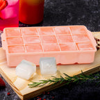 Ice Cube Tray, Ice Tray for Freezer with Lid, 3 Pack Silicone Ice Cube Trays for Freezer with15 Flexible Easy Release Ice Trays