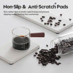 3PCS Bathroom Sink Vanity Trays, Quick Stone Drying Mat Dish Soap Dispenser Sponge Holder for Kitchen Counter, Diatomaceous Earth Water Absorbing Caddy Organizer, White