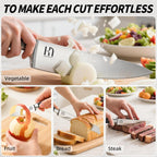 Knife Set 15 Pcs Japanese High Carbon Stainless Steel Kitchen Knife Sets with Block and Sharpener, Premium Razor Sharp Black Knives Block Set for Kitchen with Ergonomic Full-tang Handle