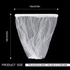 500 Pcs Mesh Sink Strainer Bag, Disposable Kitchen Sink Filter Bag Strainer Nets for Collecting Kitchen Garbage Bathroom Floor Drain