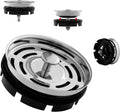 CLEESINK Kitchen Sink Strainer and Stopper Combo for Standard 3-3/8 Inch Drain