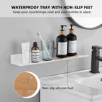 Black Glass Soap Dispenser - Hand Dish Soap Dispenser Set for Kitchen with Sturdy Pump and Tray, 14 Waterproof Labels, Bathroom Refillable Soap Lotion Dispenser-Black
