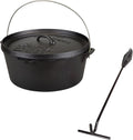 Stansport Pre-Seasoned Cast Iron Dutch Oven