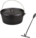 Stansport Pre-Seasoned Cast Iron Dutch Oven