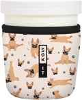 Sok It IceCreamSok Insulated Neoprene Cover (Pardon My Frenchie, Tapered Ice Cream Pints)