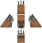 Cangshan HELENA Series German Steel Forged Knife Block Set (23-Piece, Black)