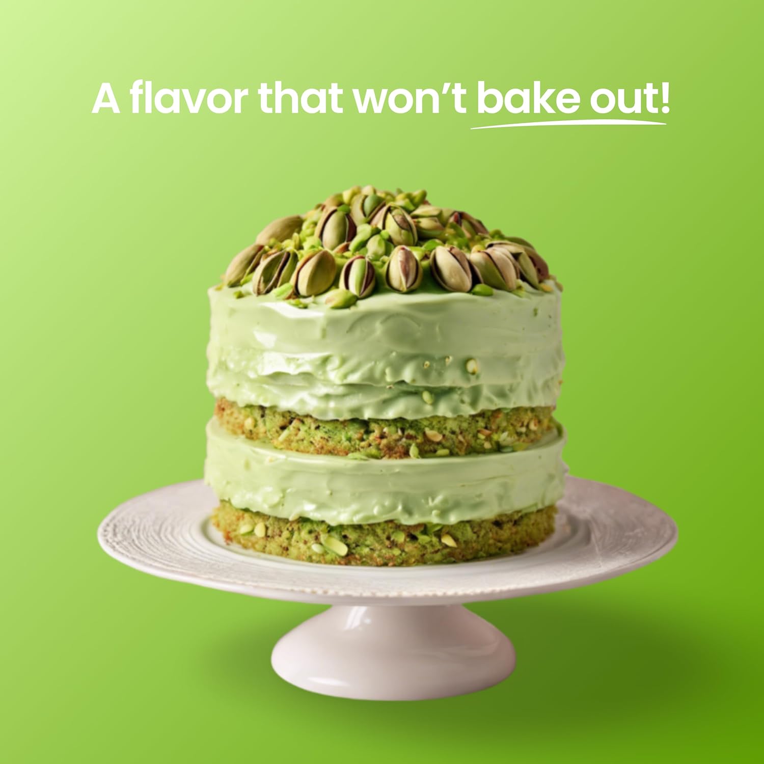 Lorann Oils Pistachio Bakery Emulsion: Genuine Pistachio Aroma, Perfect for Boosting Nutty Notes in Baked Goods, Gluten-Free, Keto-Friendly, Pistachio Extract Substitute Essential for Your Kitchen