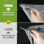 KOOC Slow Cooker Liners 13x21 inch 60 Count Large Size Disposable Plastic Bags Pot Liners Cooking Bags Fit 3QT to 8.5QT Pot BPA Free