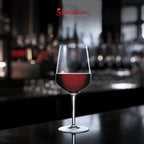 Spiegelau Style Red Wine Glasses, Set of 4, European-Made Lead-Free Crystal, Classic Stemmed, Dishwasher Safe, Professional Quality Red Wine Glass Gift Set, 22.2 oz