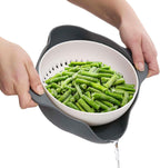 HIC Kitchen Rinse and Drain Colander Bowl, BPA Free