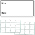 1500 Pack, 2" x 1", Removable Food Storage Freezer Date Labels Stickers