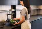 Zyliss Easy Spin Salad Spinner - Fruit & Veggie Dryer - Produce Spinner & Cleaner for Salad Prep - Dishwasher-Safe Kitchen Essential - Non-Slip Bowl with Pull Handle - Grey Easy Spin Small