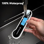 0.5 Sec Instant Read Meat Thermometer Digital with ±0.5℉ Precision, Food Thermometer for Cooking Kitchen Gadgets, Oven Grill Candy BBQ Essentials Accessories, Gifts for Him Dad Men Birthday, White