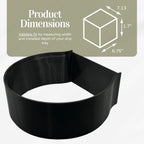 Drip Tray Mug/Cup Riser Made for the Keurig to Reduce Splashes - Riser Only (Black, K-Duo Plus 2.5 inches Tall)