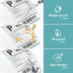 FungLam 4'6' Thermal Shipping Labels - Compatible with Rollo, Munbyn, Zebra, iDPRT, JADENS - 250 Labels/Roll, 6 Rolls