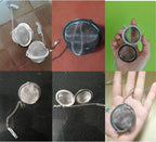 2PCS Premium Tea Infusers for Loose Leaf Tea - Upgraded Tea Strainers and Tea Balls for Flavoring Herbal Spices and Seasonings