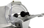 10" Premium Chromium-plated Steel Blade Electric Deli Meat Cheese Food Slicer Commercial and for Home use 240W BESWOOD250