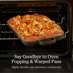 Our Place Mini Griddle Pan - 2 Quart Nonstick Ceramic Sheet Pan & Stovetop Griddle with Handles | Toxin-Free Cast Aluminum | Oven Safe up to 450°F | Blue Salt