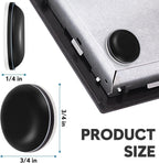 Appliance Sliders for Kitchen Black 24 PCS Self-Adhesive Small Kitchen Appliance Slider Hacks Easy to MovIing & Space Saving Must Have Gadgets Mixer Accessories for countertop