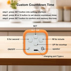 FCXJTU Rotating Cube Pomodoro Visual Timer 5, 25, 10 50 Minutes Preset, Rechargeable Desk Productivity Flip Timer w/Silicone Cover, Custom Countdown, Silent Mode for ADHD, Study, Work, School(Purple)