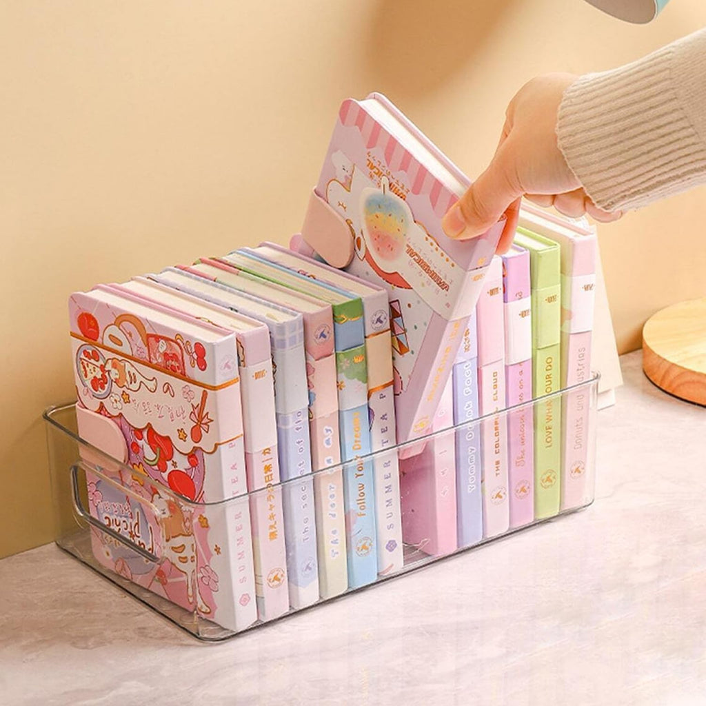 Large Clear Plastic Storage Bins, Pantry Organizers and Storage Containers Fridge Organizer Bins for Organizing Home Kitchen Under Sink Bathroom Refrigerator Freezer Laundry Room
