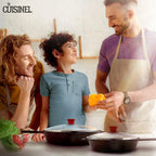 Glass Lids Set - 10" + 12"-Inch / 25.4cm + 30.48cm / 264mm + 308mm - Compatible with Lodge Cast Iron - Fully Assembled Tempered Replacement Cover - Oven Safe for Skillets Pots Pans: Universal Cookware